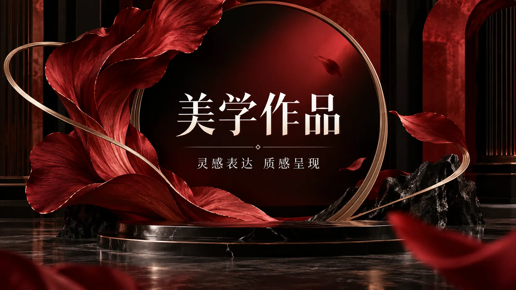 美学作品专题视觉