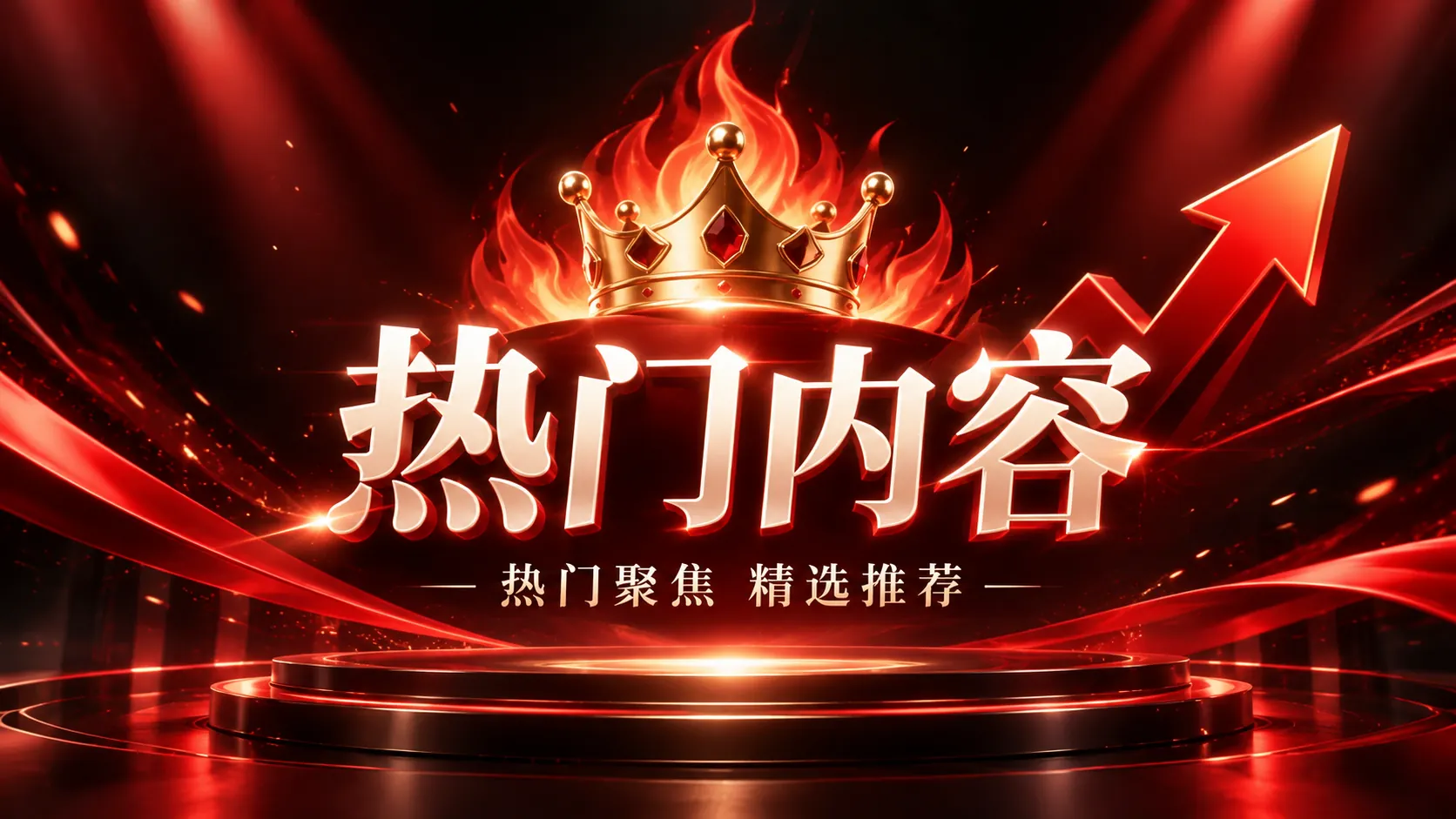 热门内容栏目视觉