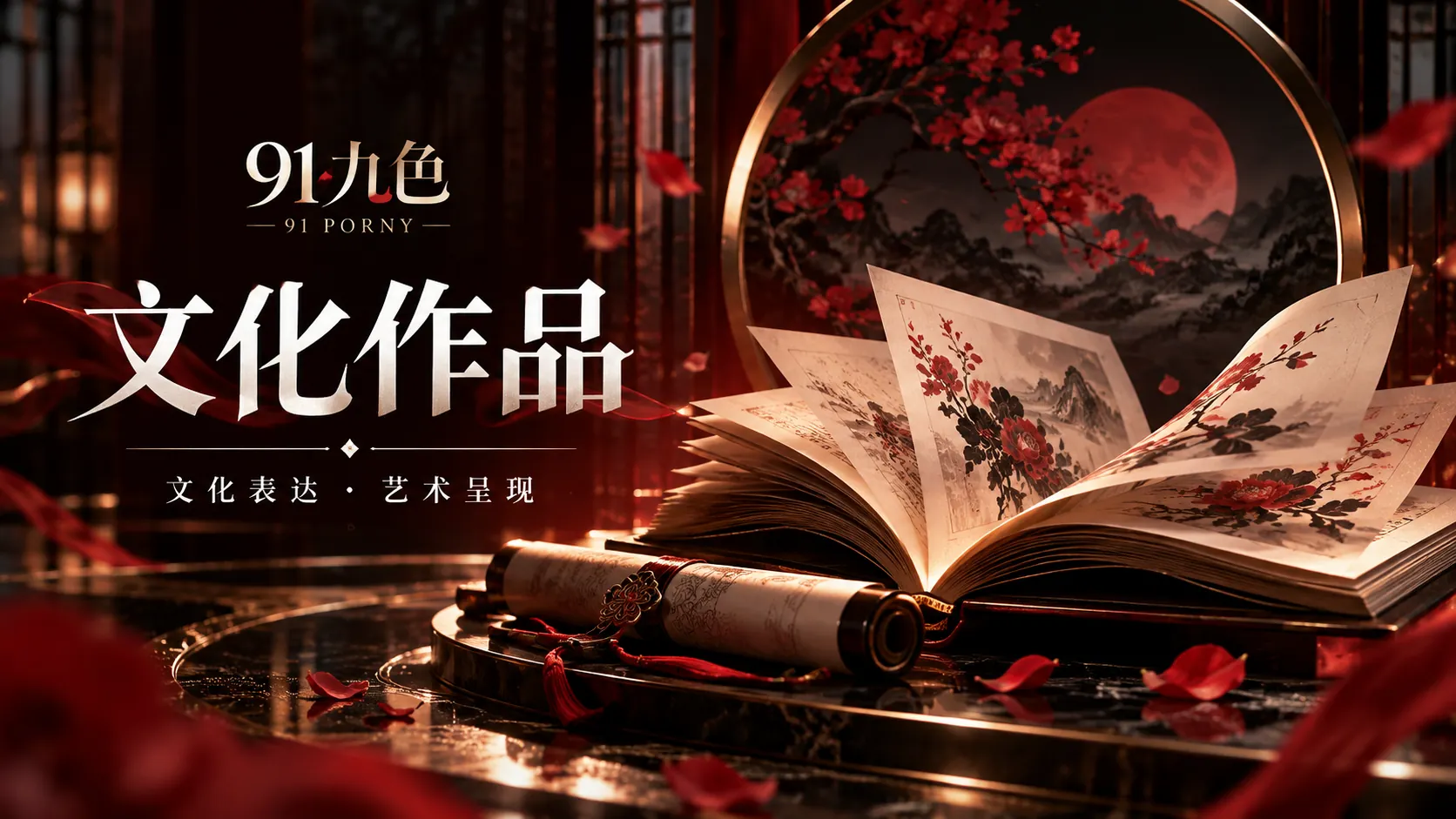 文化作品视觉
